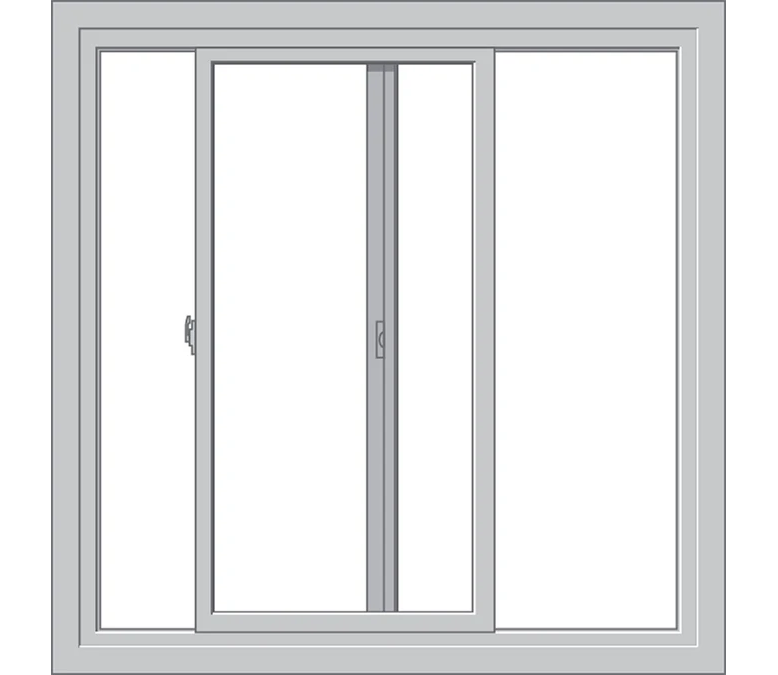 Waterloo Pella Hurricane Shield Series Vinyl Sliding Window