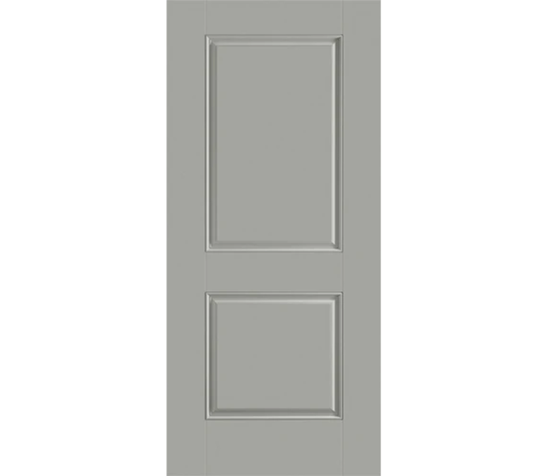 Waterloo Two Panel Square Fiberglass Entry Door